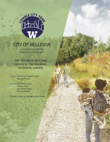 Future of Wetland Design at the Bellevue Botanical Garden report cover
