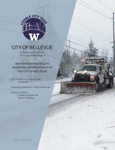 Winter Route Response report cover